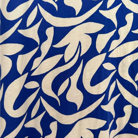 Storq maternity maxi dress blue/beige NWT [No] - Picture 3 of 3